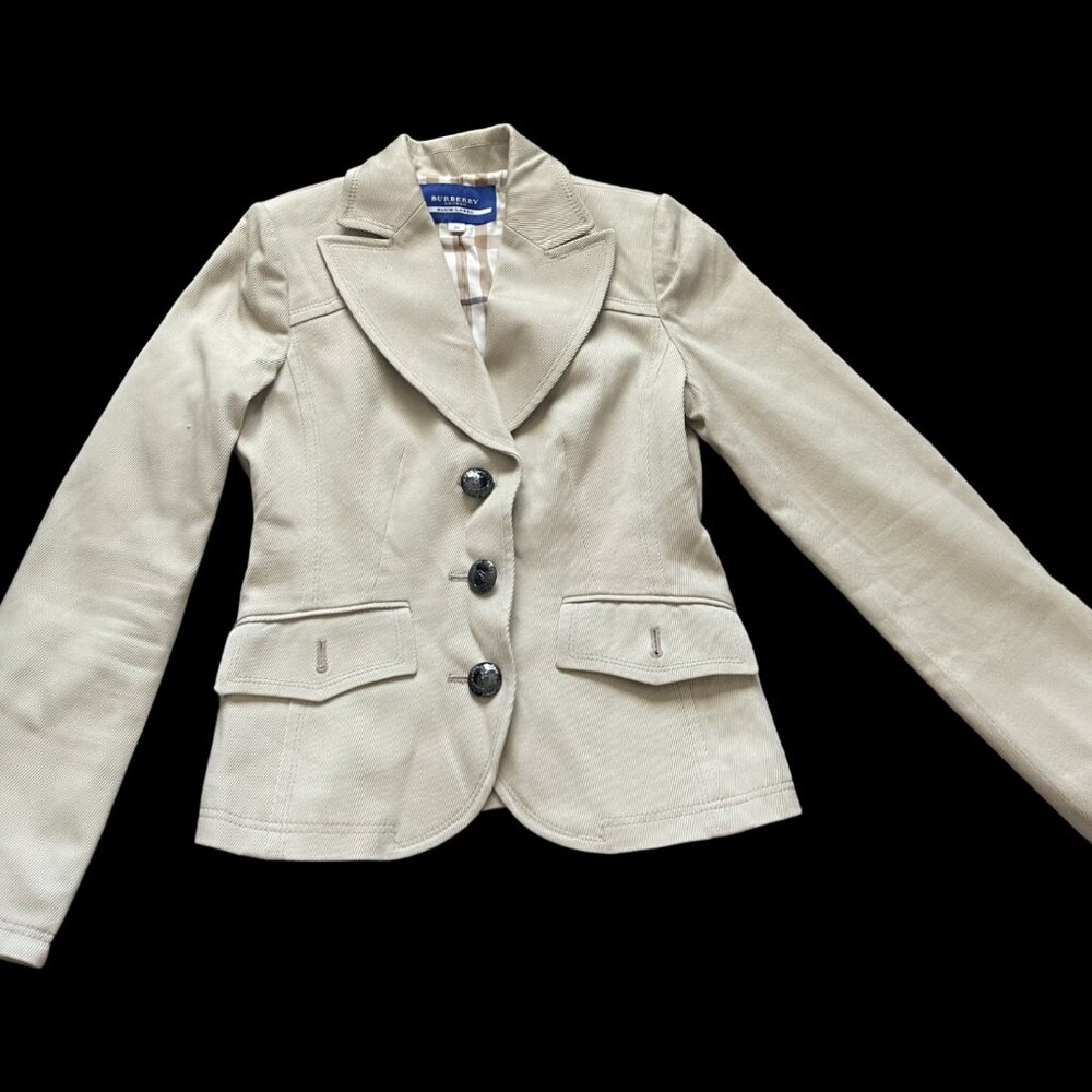 Pre-loved Burberry blue label Blazer